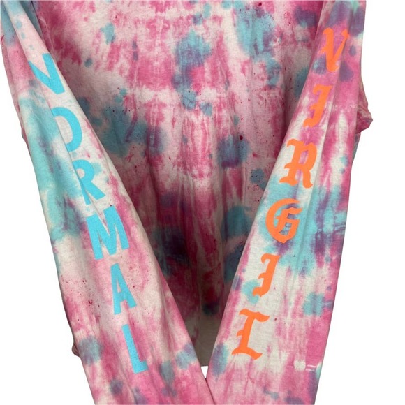 Virgil Normal Tie Dye Long Sleeve Tee Size Large - Picture 7 of 11